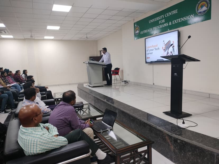 Selection drive for the SuperCoders Program at Chaudhary Devi Lal University, Sirsa