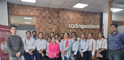 Asian College, Patiala for an Industrial Visit to CodeQuotient