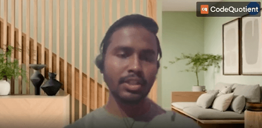 Parag Agarwal shared his inspiring story of joining CodeQuotient and getting placed at BetterCommerce.