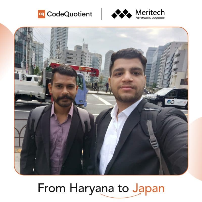 Mayank & Malkeet made their journey to Japan with the opportunity to work on exciting projects.