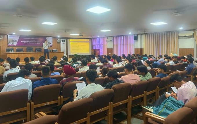 Inspiring Students of CGC Landran to Explore AI-Driven Careers.